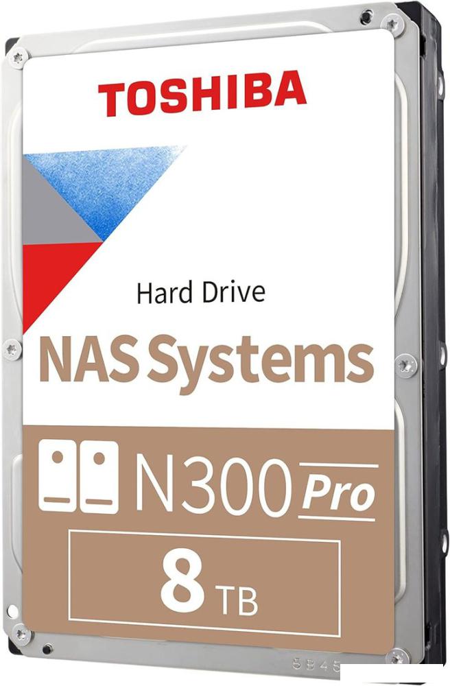 Жесткий диск Toshiba N300 Pro 8TB HDWG780AZSTB