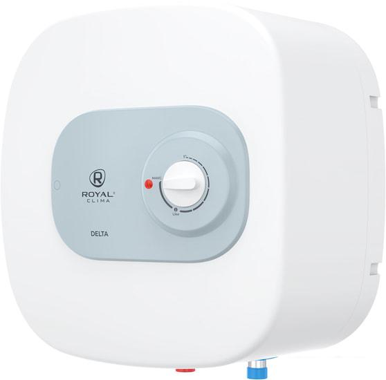 Накопительный электрический водонагреватель над мойкой Royal Clima Delta RWH-D10-FE- фото3