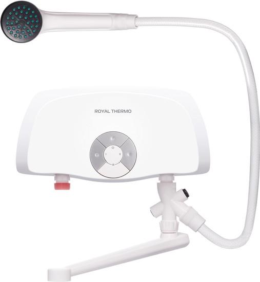 Проточный электрический водонагреватель кран+душ Royal Thermo Smartfix TS 3.5 кВт (кран+душ)- фото
