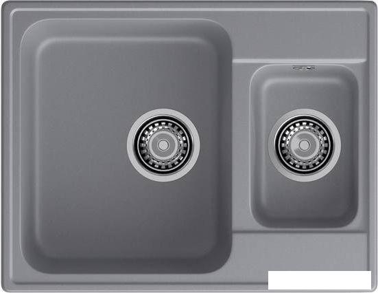 Кухонная мойка GranFest QUARZ Z-09 (темно-серый)- фото2