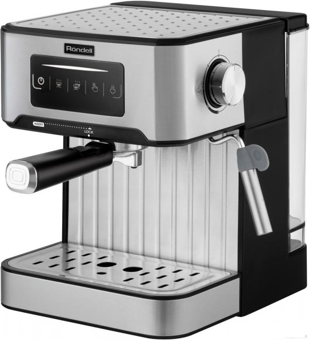 Рожковая помповая кофеварка Rondell RDE-1106- фото