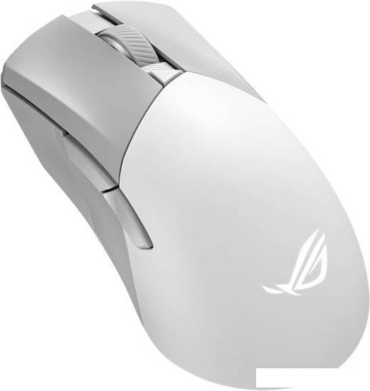 Игровая мышь ASUS ROG Gladius III Wireless AimPoint Moonlight White- фото2