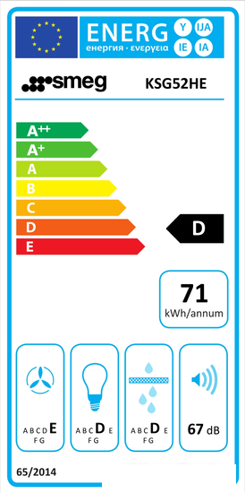 Кухонная вытяжка Smeg KSG52HE- фото2