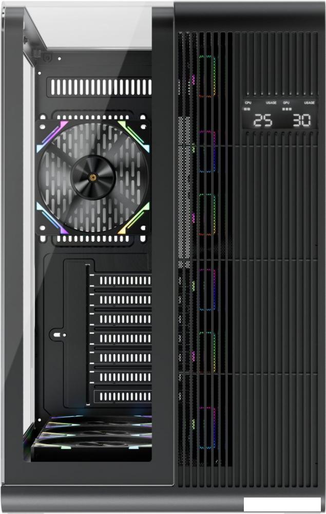 Корпус 1stPlayer RT7 RT7-BK (черный)- фото3