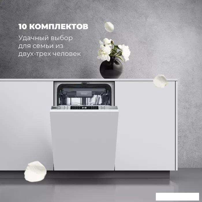 Встраиваемая посудомоечная машина DeLonghi DDW 08S Aquamarine eco- фото4
