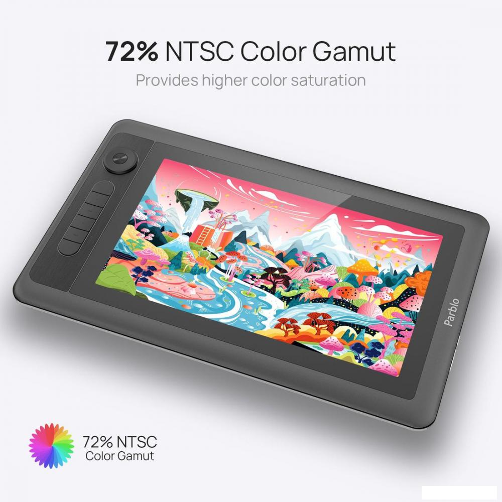 Графический монитор Parblo Coast 12 Pro Gen2 (черный)- фото2