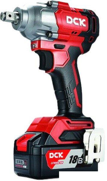 Гайковерт DCK KDPB488 Type FK (с 2-мя АКБ, кейс)