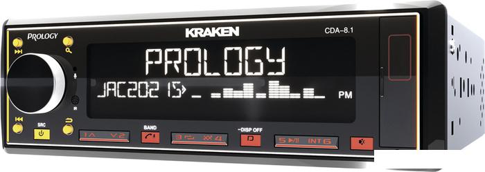 USB-магнитола Prology CDA-8.1 Kraken- фото3