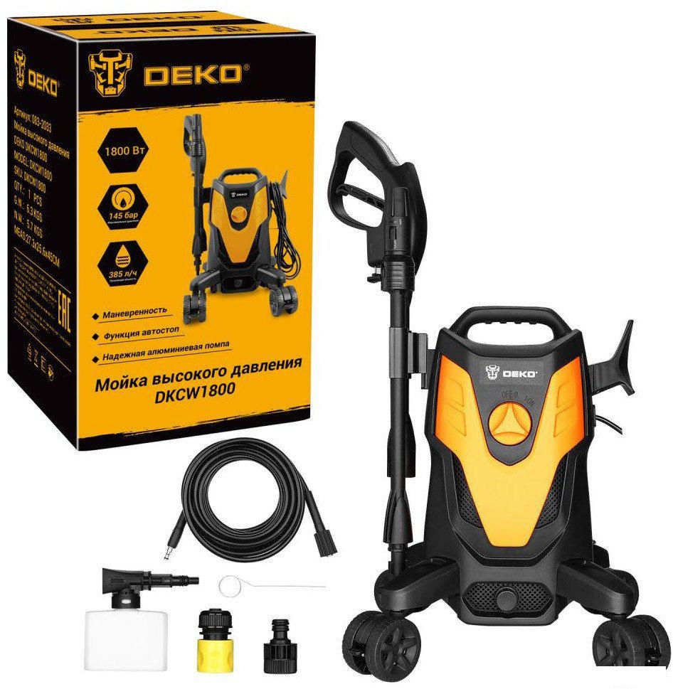 Мойка высокого давления Deko DKCW1800 083-2033- фото