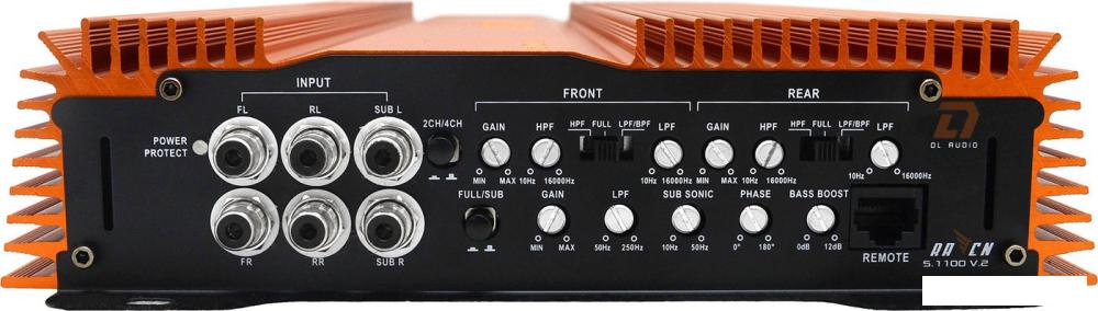 Автомобильный усилитель DL Audio Raven 5.1100 V.2- фото3