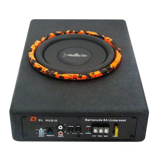 Корпусной активный сабвуфер DL Audio Barracuda 8A Underseat- фото2