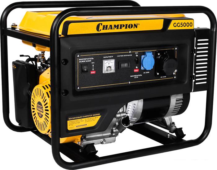 Бензиновый генератор Champion GG5000- фото