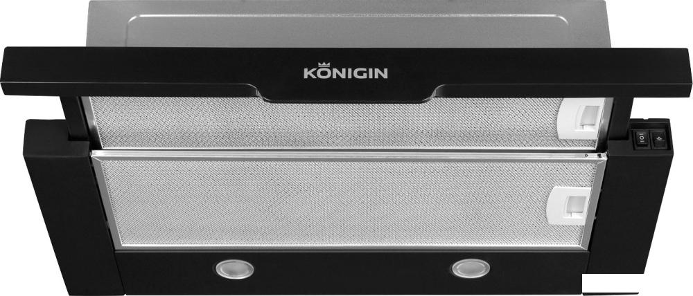 Кухонная вытяжка Konigin Rebus Smooth 60 (черный)- фото3