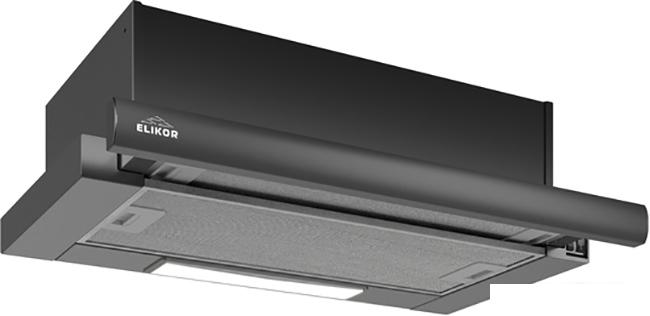 Кухонная вытяжка Elikor Slide 60П-430 (черный/черный)