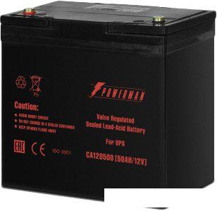 Аккумулятор для ИБП Powerman CA12500/UPS (12В/50 А·ч)