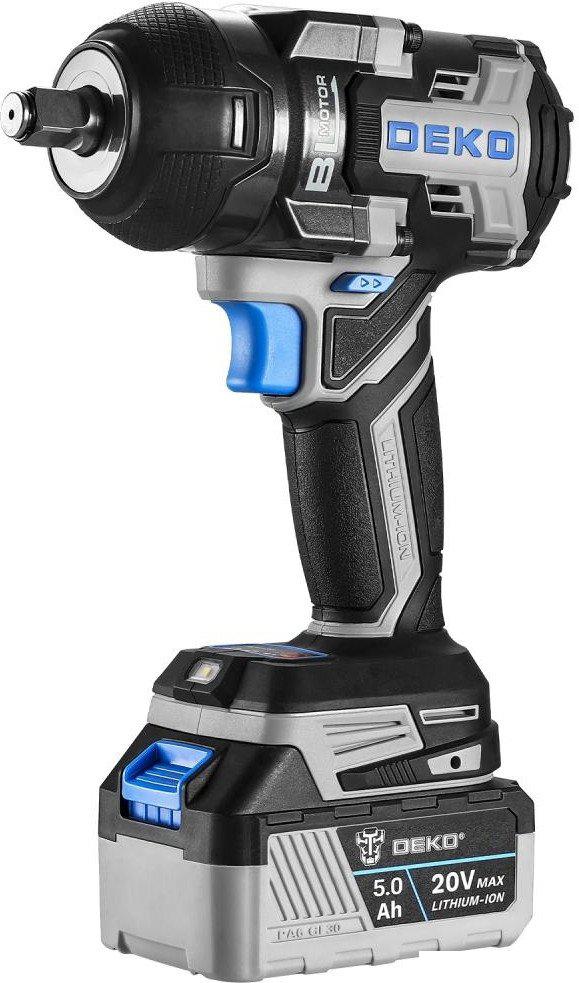 Гайковерт Deko ZKIS20 Pro Max 083-1088 (с 2-мя АКБ, кейс)- фото2