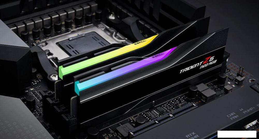 Оперативная память G.Skill Trident Z5 Neo RGB 2x32ГБ DDR5 6000МГц F5-6000J3036G32GX2-TZ5NR- фото4
