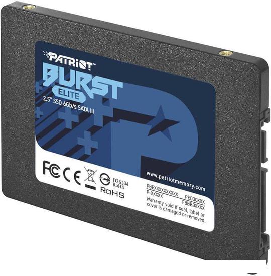 SSD Patriot Burst Elite 120GB PBE120GS25SSDR- фото3