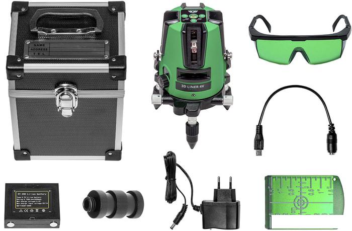 Лазерный нивелир ADA Instruments 3D Liner 4V Green- фото2
