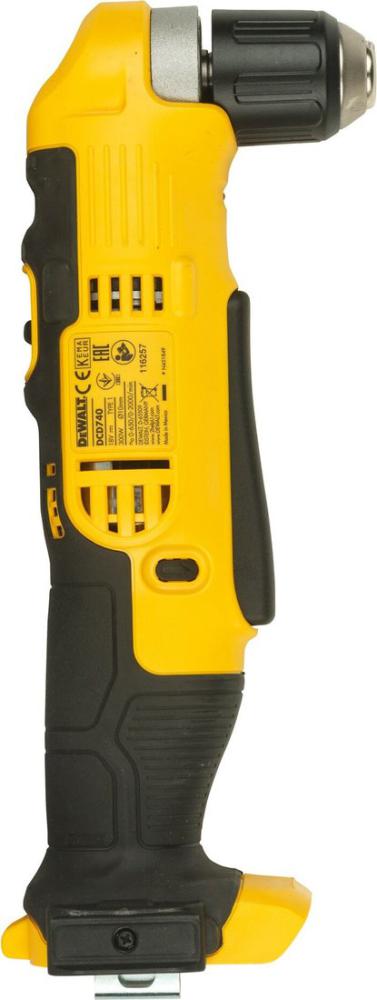 Угловая дрель DeWalt DCD740NT-XJ (без АКБ, кейс)- фото2