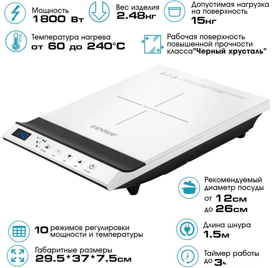 Настольная плита Endever Skyline IP-68