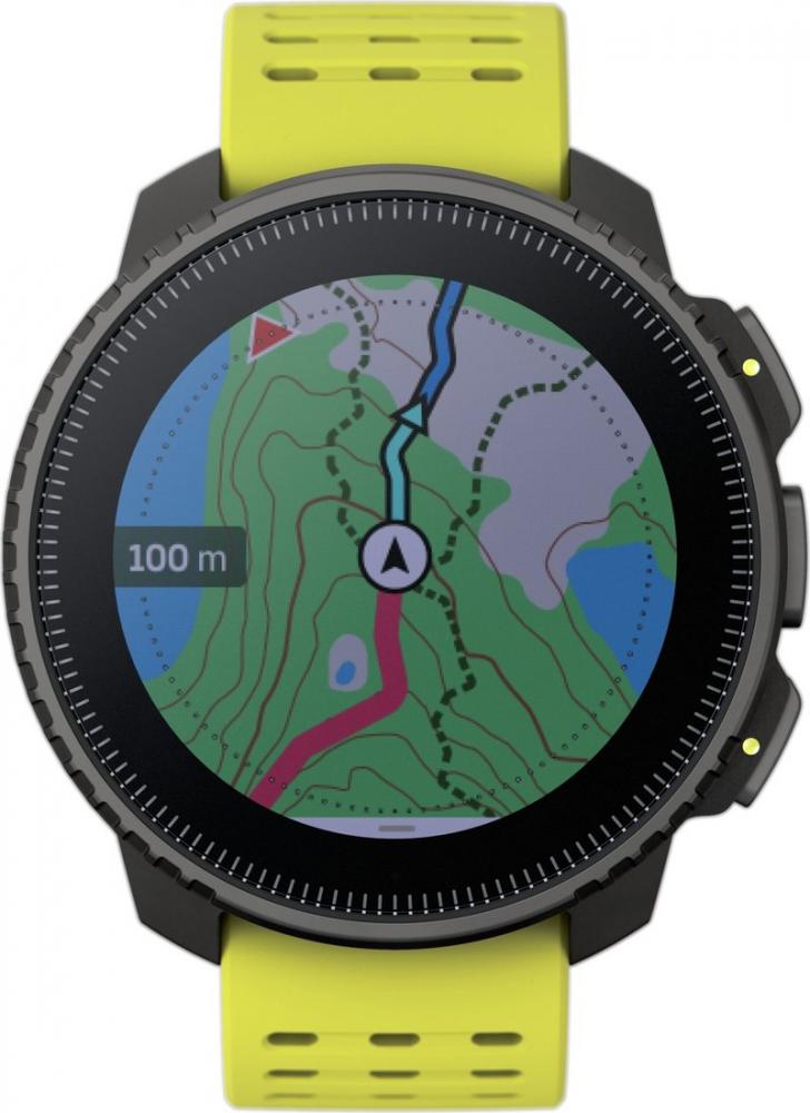 Умные часы Suunto Vertical (черный/лимонный)- фото2