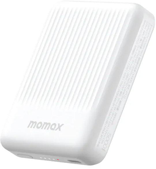 Внешний аккумулятор Momax Q.MAG Minimal IP122 5000mAh (белый)- фото