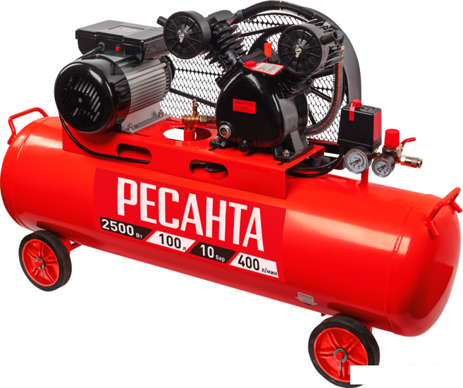 Компрессор Ресанта КП-100/400Р 74/7/5- фото