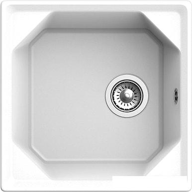 Кухонная мойка GranFest GF-U-500 (иней)- фото2