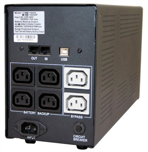 Источник бесперебойного питания Powercom Imperial IMP-3000AP 3000VA- фото3