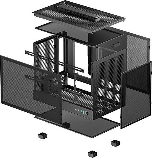 Корпус DeepCool CH160 Mesh R-CH160-BKNMI0-G-1- фото4