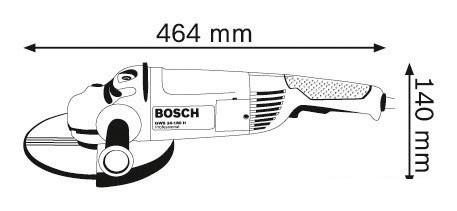 Угловая шлифмашина Bosch GWS 24-180 H Professional [0601883103]- фото2