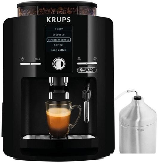 Эспрессо кофемашина Krups Quattro Force EA82F010- фото