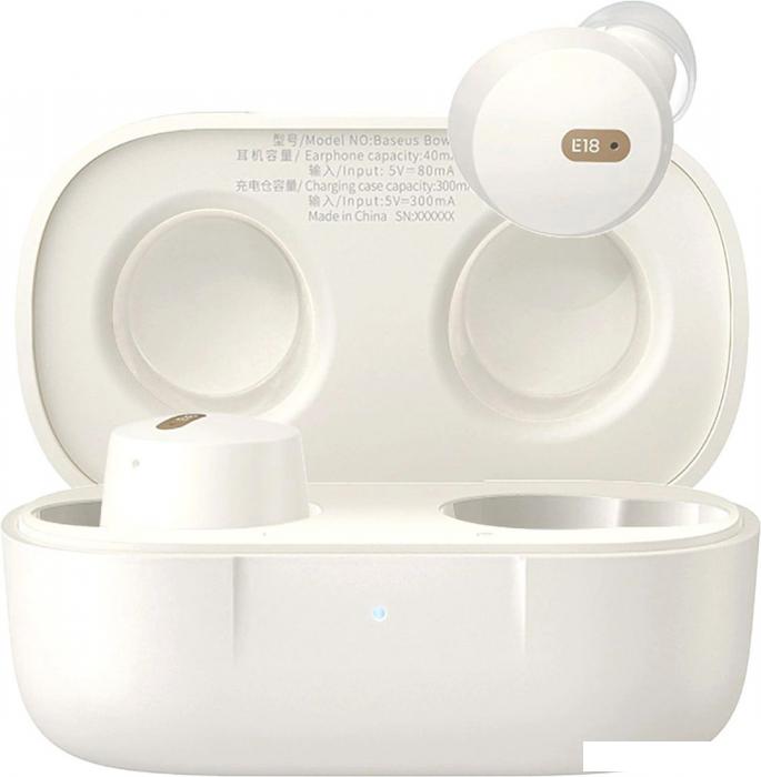 Наушники Baseus Bowie E18 (белый)