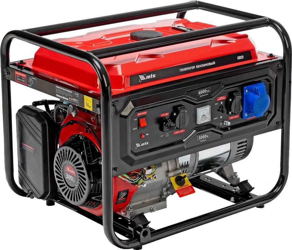 Бензиновый генератор MTX RS-7000- фото