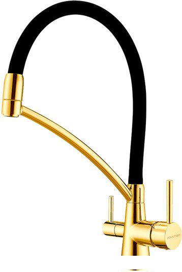 Смеситель Paulmark Siegen Si213111-BG (золото/брашированное золото)- фото