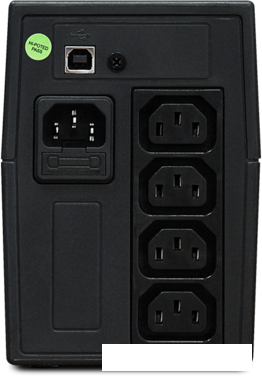 Источник бесперебойного питания Powerman Back Pro 650I Plus (IEC320)- фото2