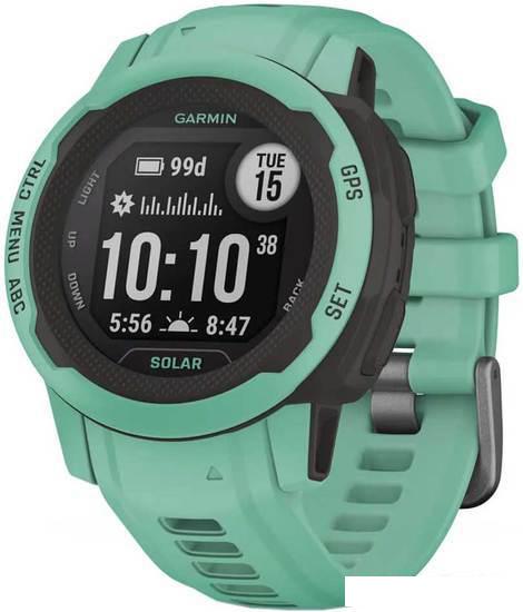 Умные часы Garmin Instinct 2S Solar (нео тропик)- фото