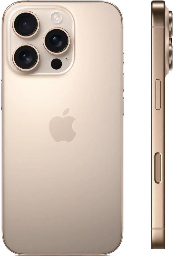 Смартфон Apple iPhone 16 Pro Dual SIM 512GB (пустынный титан)- фото2