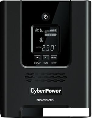 Источник бесперебойного питания CyberPower PR3000ELCDSL 3000VA- фото2