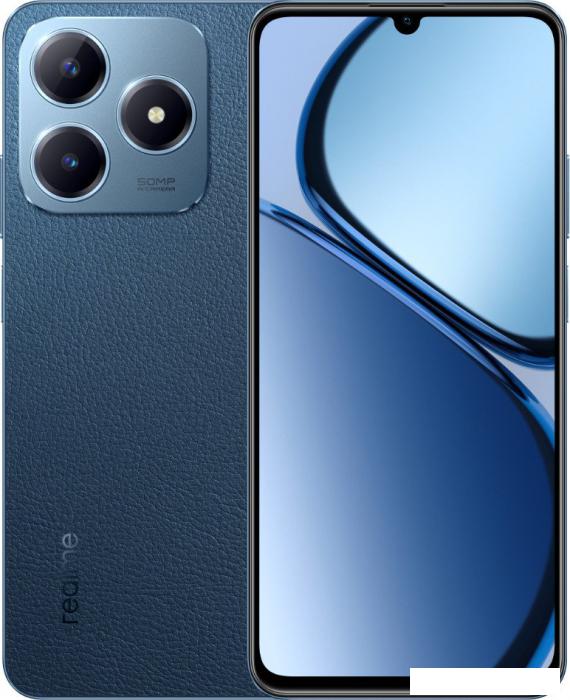 Смартфон Realme C63 8GB/256GB RMX3939 международная версия (кожаный синий)- фото