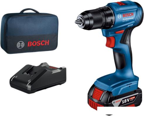 Дрель-шуруповерт Bosch GSR 185-LI Professional 06019K3005 (с 1-им АКБ, сумка)- фото