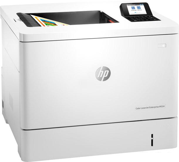Принтер HP Color LaserJet Enterprise M554dn- фото