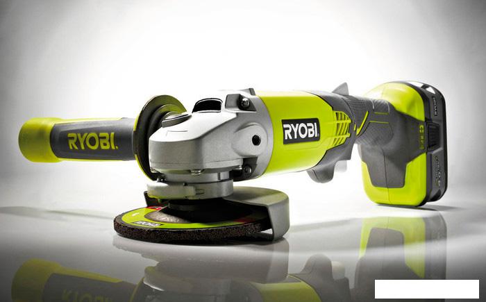 Угловая шлифмашина Ryobi R18AG-0- фото2