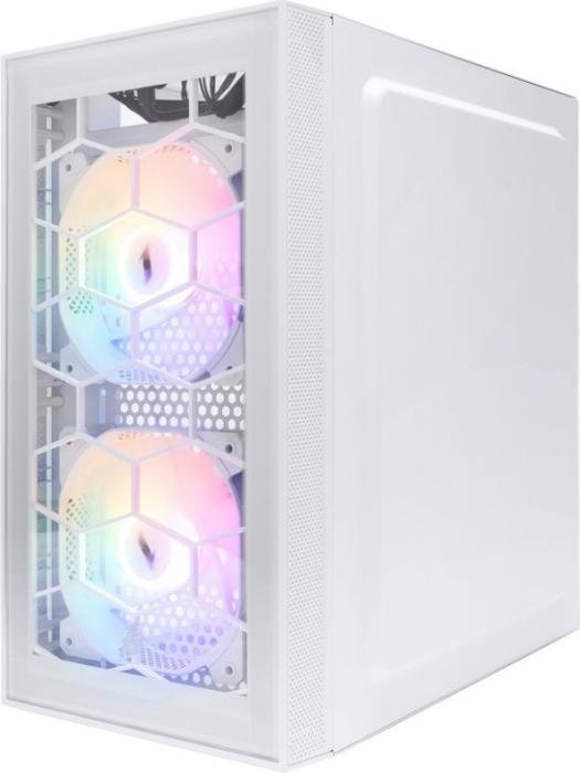 Корпус 1stPlayer FireBase X1-WH-3F1-W- фото2