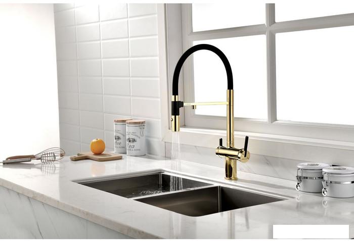 Смеситель Paulmark Gravity Gr213188-G- фото4