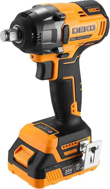 Гайковерт Deko DKIS-Li Set 083-1083 (с 2-мя АКБ, кейс)- фото2