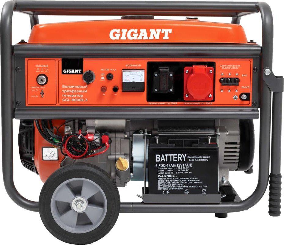 Бензиновый генератор Gigant GGL-8000Е-3- фото3