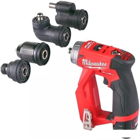 Дрель-шуруповерт Milwaukee M12 FDDXKIT-202X 4933464979 (с 2-мя АКБ, кейс)- фото2