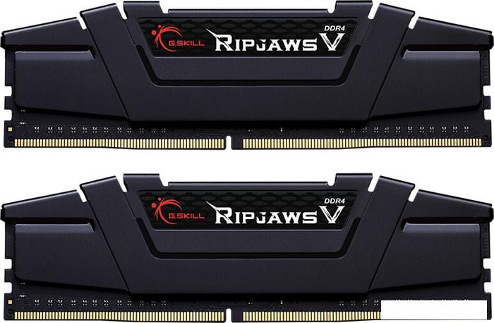 Оперативная память G.Skill Ripjaws V 2x16GB DDR4 PC4-34100 F4-4266C19D-32GVK- фото